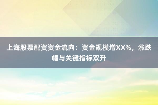 上海股票配资资金流向：资金规模增XX%，涨跌幅与关键指标双升