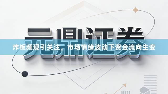 炸板频现引关注，市场情绪波动下资金流向生变