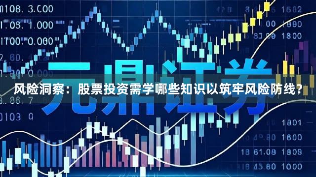 风险洞察：股票投资需学哪些知识以筑牢风险防线？