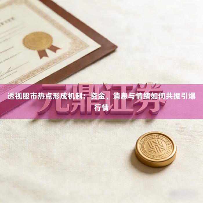 透视股市热点形成机制：资金、消息与情绪如何共振引爆行情