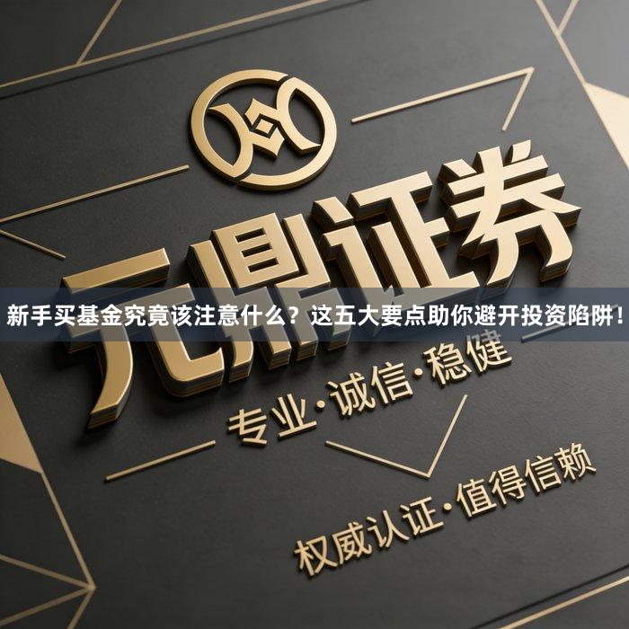 新手买基金究竟该注意什么？这五大要点助你避开投资陷阱！